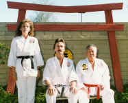 Sensei Marlene, O'Sensei Glenn & Shihan Holck